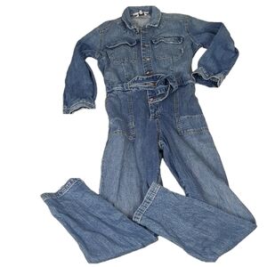 Sam Edelman The coverall denim jumpsuit size Medium